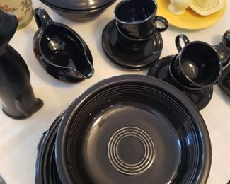 Black Fiesta Ware