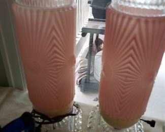 Pair of Art Deco Lamps