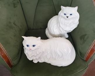Porcelain Cats