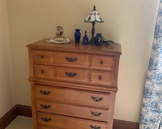 Solid wood dresser