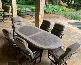 Outdoor patio furniture by Winston