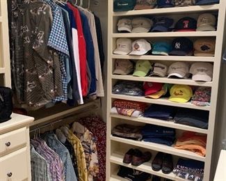 Baseball hat collection