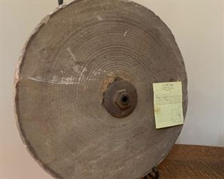 Antique grinding stone 