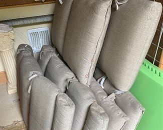 Outdoor furniture cushions 