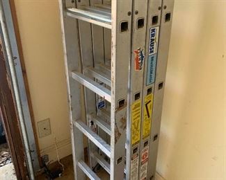 Awesome step folding ladder all in one!