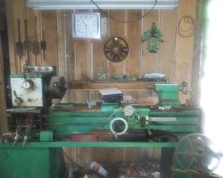 Grizzly metal lathe e.t.c