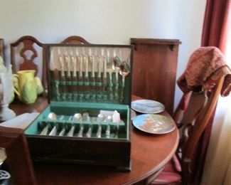 Silverplate flatware