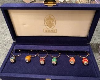 Faberge wine charms - $50
