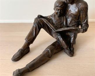 Gary Price Bronze Sculpture - $250 - 17"L x 13"H