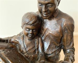 Alternate View - Gary Price Bronze Sculpture - $250 - 17"L x 13"H