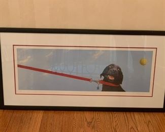 Lorena Pugh dog print - $100 - 38"L x 19"H