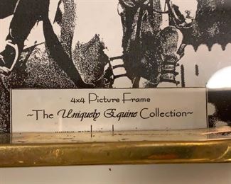 Alternate view - Lot of Equestrian Photo Frames - $35 - Largest is 13" Long by 4 1/2" Wide