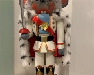Mouse King Nutcracker - $50 - All nutcrackers range from 14" to 16" in height.