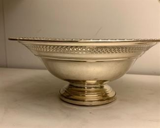 Weighted Sterling Silver Bowl - as is - $150 - Approx. 14 ounces - Measures 9"D x 4"H