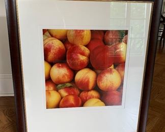 Peaches Signed Print - $50 - 35"H x 31"W