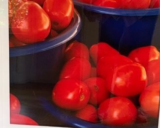 Alternate view - Tomatoes Signed Print - $50 - 35"H x 31"W