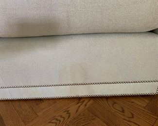 Alternate View - Baker Sofa - See discoloration botton right - $200 - 34"H x 86"L x 34"D