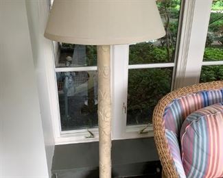 Pair of Floor Lamps - $200 - 81"H x 10"D at base