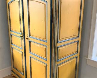 Alternate view - Cheerful Armoire - $300 - 79 1/2"H x 29"D x 61"W. This item will require professional licensed, insured movers.