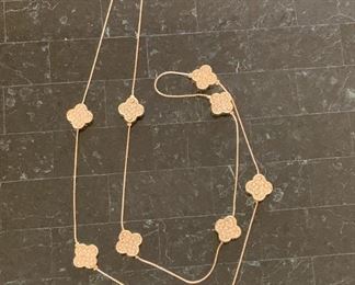 Gold Tone Necklace - $10 - 34"