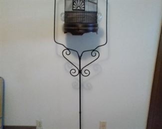 antique bird cadge