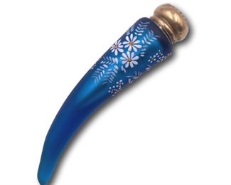 Antique enamel on glass perfume flask. Bidding ends at 3 p.m. on 7-20-2020. Register at https://auctions.mlestatesales.com. Don't forget to check out our other auctions too!