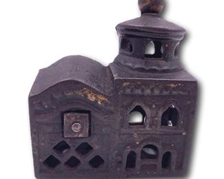 Small cast iron church. Bidding ends at 3 p.m. on 7-20-2020. Register at https://auctions.mlestatesales.com. Don't forget to check out our other auctions too!