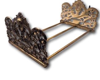 Vintage decorative extendable book holder bookends. Bidding ends at 3 p.m. on 7-20-2020. Register at https://auctions.mlestatesales.com. Don't forget to check out our other auctions too!