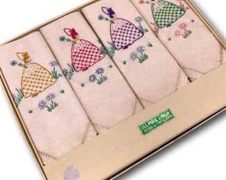 Vintage linen napkins. Bidding ends at 3 p.m. on 7-20-2020. Register at https://auctions.mlestatesales.com. Don't forget to check out our other auctions too!