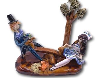 Vintage Bardonne figural group. Bidding ends at 3 p.m. on 7-20-2020. Register at https://auctions.mlestatesales.com. Don't forget to check out our other auctions too!