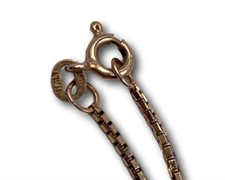 14K Gold chain. Bidding ends at 3 p.m. on 7-20-2020. Register at https://auctions.mlestatesales.com. Don't forget to check out our other auctions too!