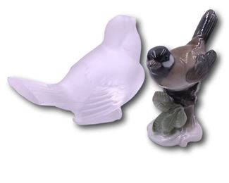 Lalique and Rosenthal birds. Bidding ends at 3 p.m. on 7-20-2020. Register at https://auctions.mlestatesales.com. Don't forget to check out our other auctions too!
