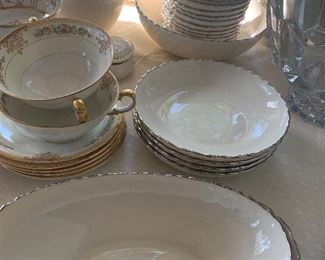 Lenox china and misc pieces