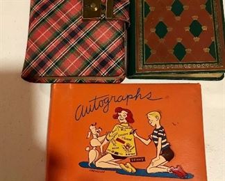 Vintage Autographs , Diaries Books