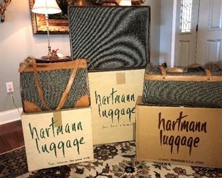 Set of Hartman Luggage with original boxes 