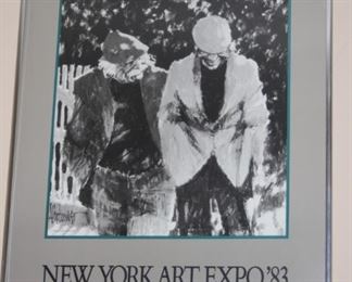 Aldo Luongo NY Art Expo "83.