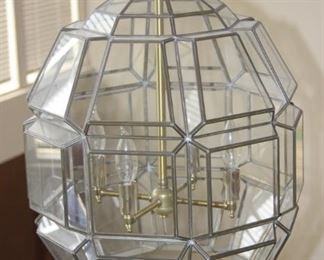 Mid century hanging light.