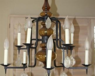 Mid Century hanging light.