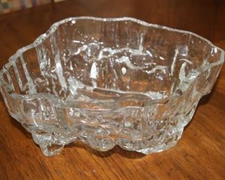 iitala Frosted Ice Glass. Finland.