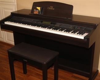 Yamaha Clavinova piano/organ/keyboard.