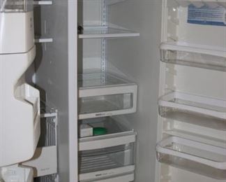 Kitchen Aid fridge freezer.