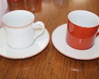 Dansk "Bamboo" cups and saucers.