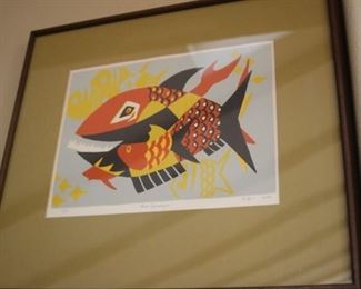 "Fish Synonym" by M. Heil. 4/72.