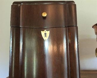 Vintage Mahogany knife box