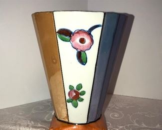 73D, Nice luster vase, $12