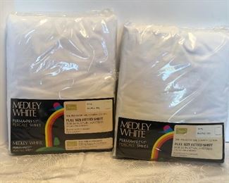 80D, Set of two new fitted full sheets, $12 