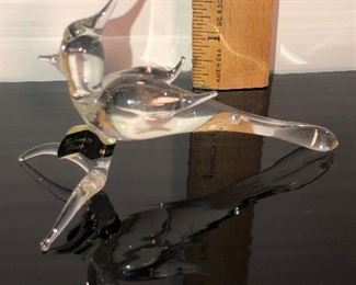 121D, Scannell blown Glass bird, Ireland, $12