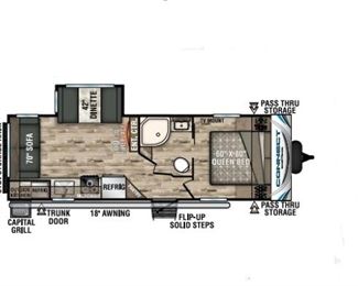 Floorplan KZ C241RLK