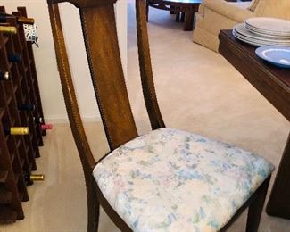 Mid-century modern dining chairs (6)