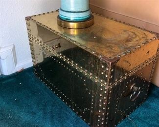 Small Brass Trunk